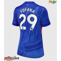 Camiseta Chelsea Wesley Fofana #29 Primera Equipación para mujer 2025-26 manga corta